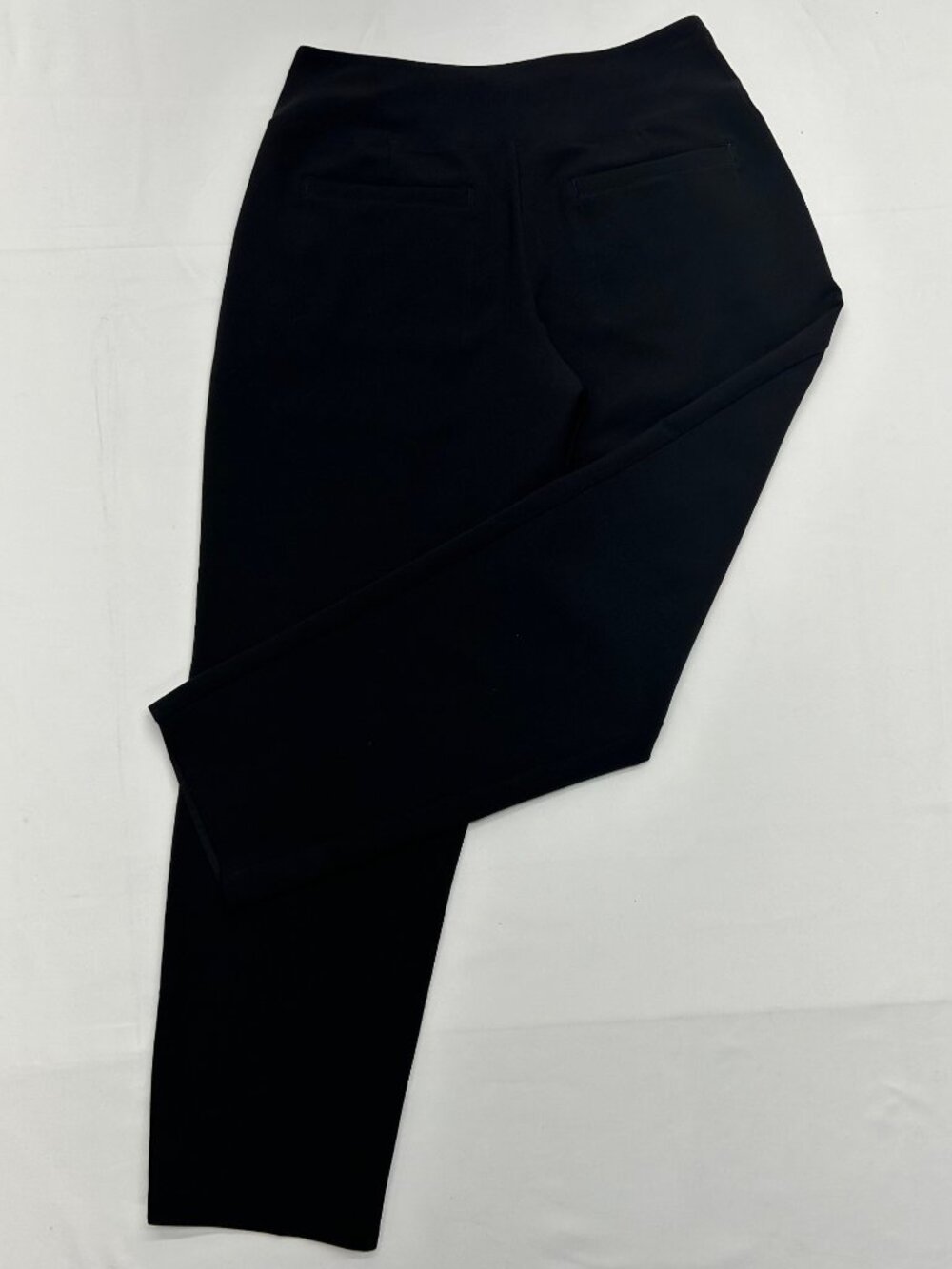 Athleta Womens Black Ankle Pants Size 2 Petite Stretch Pull-On Tapered Fit - Picture 9 of 14